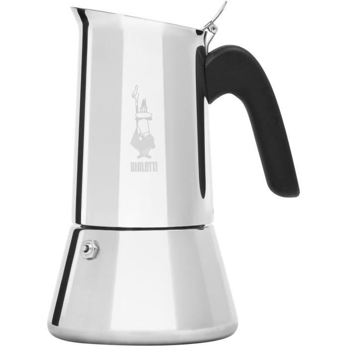 Italiaans koffiezetapparaat – BIALETTI – NEW VENUS – 10 kopjes – 0,5 L – Zilver
