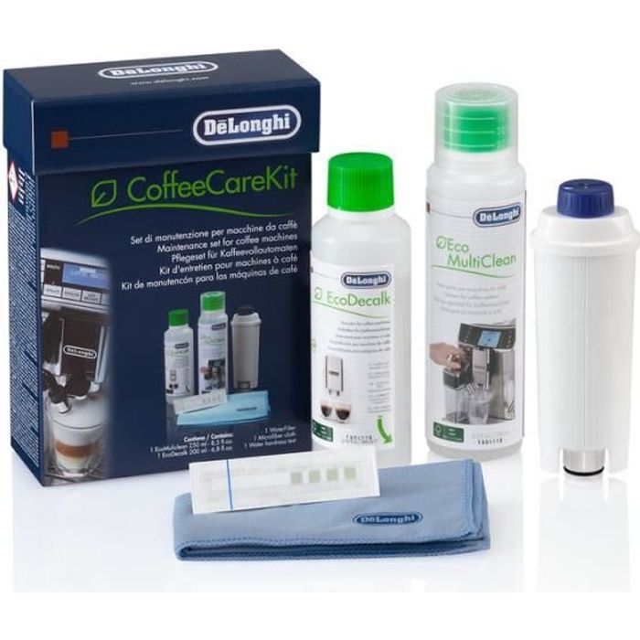 DELONGHI 5513283501 set DLSC306 CoffeeCare – onderhoudskit voor espressomachine